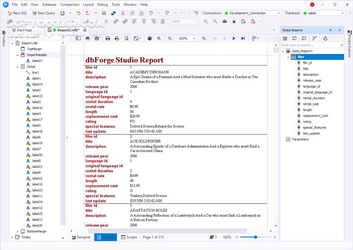 دانلود dbForge Studio for MySQL Enterprise 2025.3.61 (x64) - دانلود مدیریت پایگاه‌های داده مای‌اس‌کیوال - سافت گذر