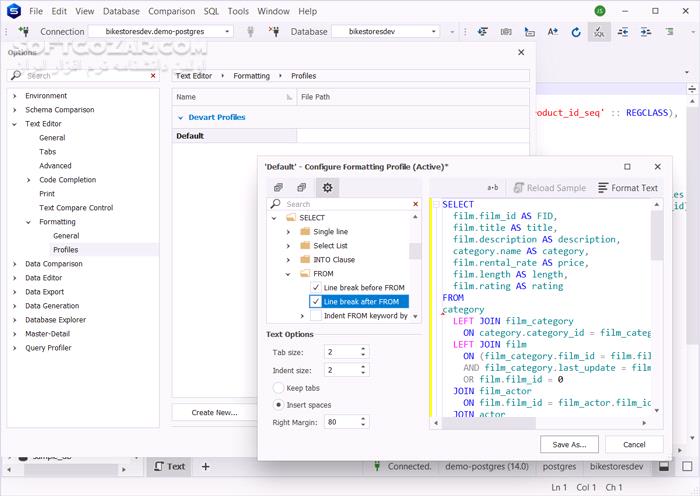 دانلود dbForge Studio for PostgreSQL Professional 2025.3.61 (x64) - دانلود مدیریت پایگاه‌های داده پستگرس‌کیوال - سافت گذر