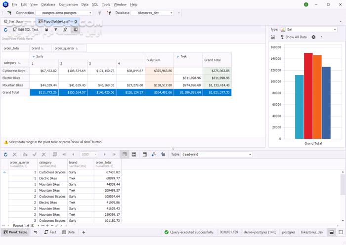 دانلود dbForge Studio for PostgreSQL Professional 2025.3.61 (x64) - دانلود مدیریت پایگاه‌های داده پستگرس‌کیوال - سافت گذر