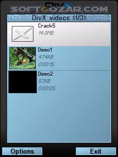 DivX player تصاویر نرم افزار  - سافت گذر