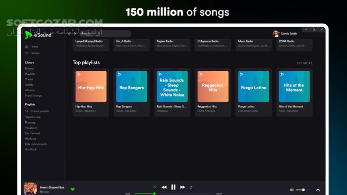 دانلود eSound Music 2.7.10 - دانلود پخش و استریم موسیقی - سافت گذر