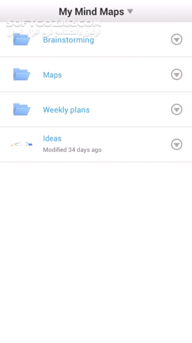 دانلود iMindMap 1.3.0 / HD 1.3.0 for Android +2.2 - دانلود برنامه ای برای ترسیم نقشه ذهنی شما برای اندروید - سافت گذر