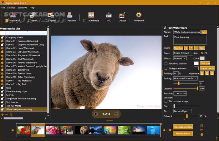 دانلود iWatermark Pro 2 v4.0.35 (x64) - دانلود قرار دادن واترمارک روی عکس - سافت گذر
