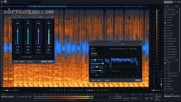 دانلود iZotope RX 11 Audio Editor Advanced 11.2.0 (x64) - دانلود ویرایش صدا - سافت گذر