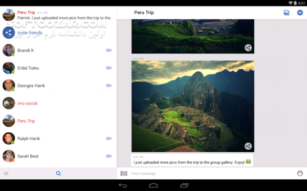دانلود imo 2025.01.1031 for Android +5.0 - دانلود برنامه رایگان تماس های تصویری و صوتی به همراه چت برای اندروید برای اندروید - سافت گذر