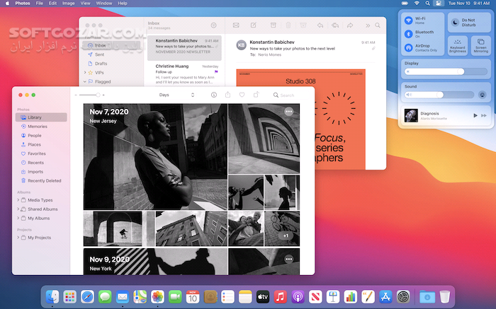 دانلود macOS Sonoma 14.4.1 (23E224) / Ventura / Monterey / Big Sur / Catalina / Mojave / High Sierra - دانلود سیستم عامل مک او اس - سافت گذر