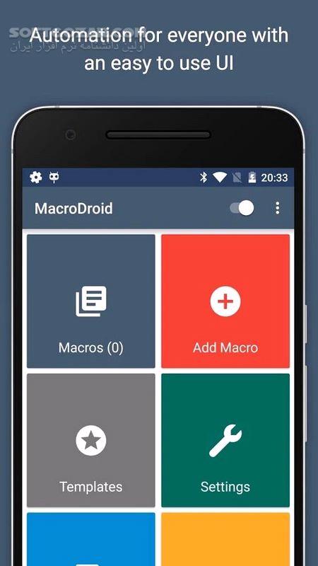 MacroDroid – Device Automation Pro 5 36 9 for Android 4 2 تصاویر نرم افزار  - سافت گذر