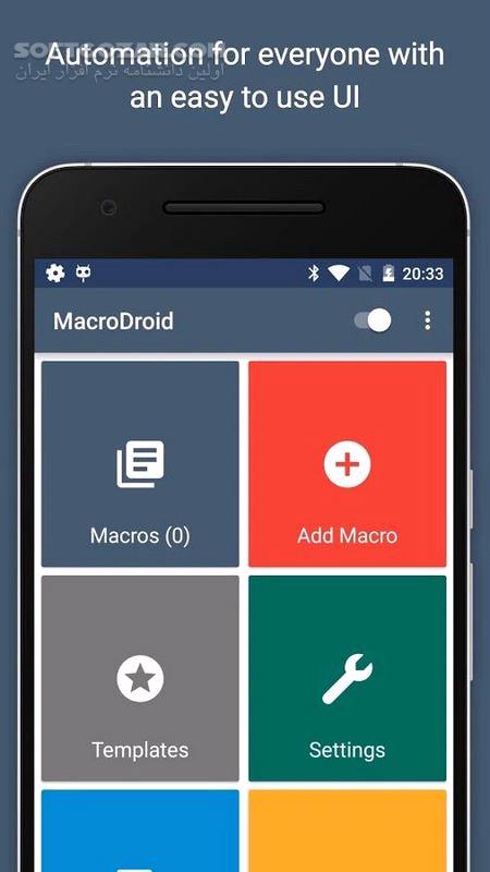 دانلود MacroDroid – Device Automation Pro 5.53.11 for Android +5.0 - دانلود ماکرودروید برای اندروید - سافت گذر