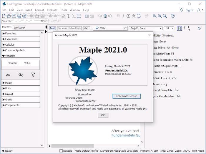دانلود Maplesoft Maple 2022.2 / 2021.2 / 2019 / 2018 Mac / 2019 Linux - دانلود میپل - سافت گذر