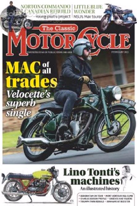 دانلود مجله حرفه ای موتور سیکلت - دانلود کتاب مجله The Classic MotorCycle فوریه 2021 - سافت گذر