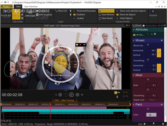 دانلود proDAD Disguise 2.0.215.1 - دانلود سانسور فیلم - سافت گذر