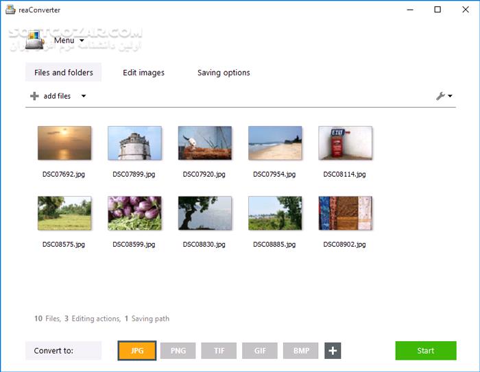 دانلود reaConverter Pro 7.805 - دانلود ویرایش و تبدیل فرمت گروهی تصاویر - سافت گذر