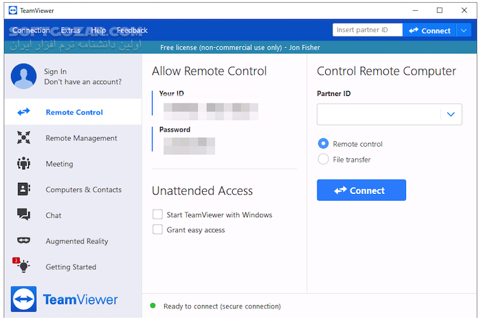 دانلود TeamViewer Free 15.63.4 / macOS - دانلود تیم ویور اتصال به کامپیوتر از راه دور - سافت گذر