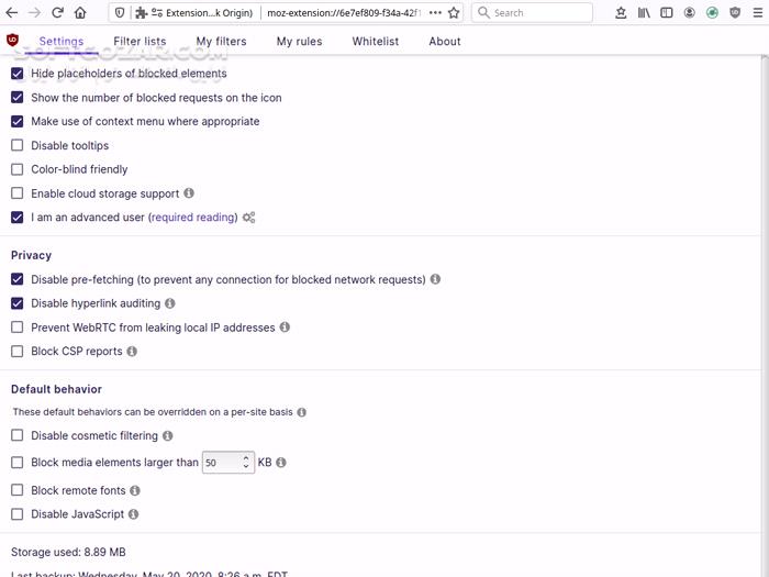 دانلود uBlock Origin (uBO) v1.73.0 - دانلود افزونه مسدودکننده تبلیغات - سافت گذر
