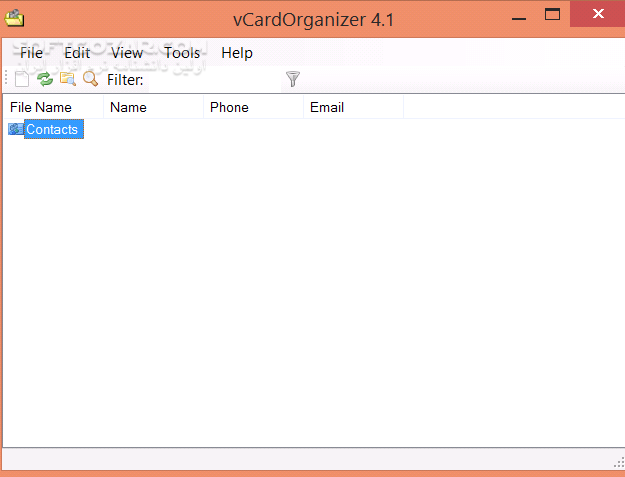 دانلود vCardOrganizer 4.1.32.0 - دانلود بهترین برنامه برای نمایش فایل‌های حاوی اطلاعات مخاطبین VCF - سافت گذر