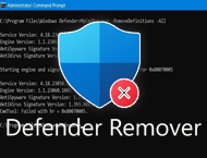 دانلود Defender Remover 12.7