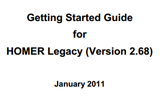 دانلود Getting Started Guide For HOMER Legacy