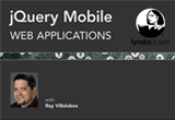 دانلود Lynda - jQuery Mobile Web Applications 2014