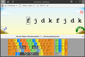 دانلود Rapid Typing Tutor 5.5