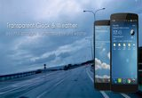 دانلود Transparent clock & weather 7.00.12 for Android +3.0