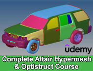 دانلود Udemy - Complete Altair Hypermesh & Optistruct Course