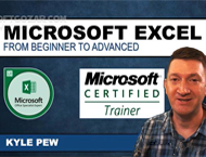 دانلود Udemy - Microsoft Excel - Excel from Beginner to Advanced