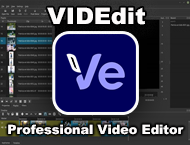 دانلود VIDEdit - Professional Video Editor 22.10.25