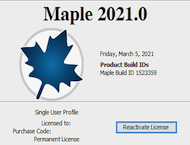 دانلود Maplesoft Maple 2022.2 / 2021.2 / 2019 / 2018 Mac / 2019 Linux