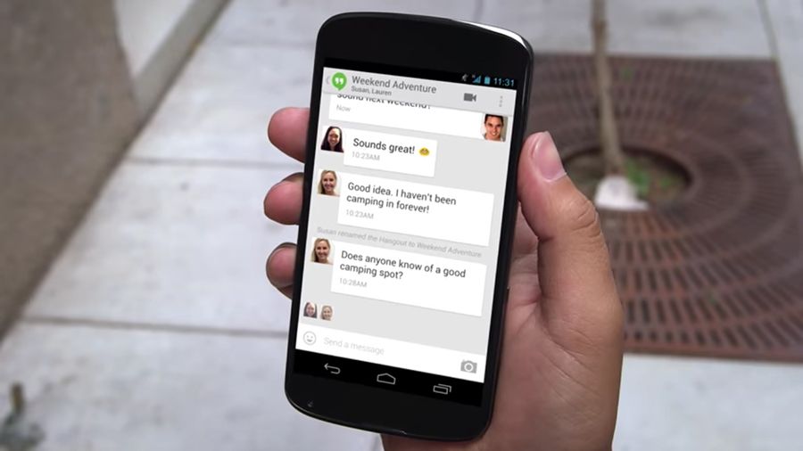 گوگل Hangouts Google‌Talk