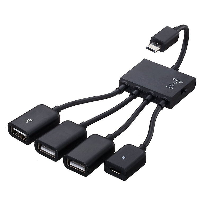 OTG USB گوشی اندروید کابل کیبورد ماوس صفحه کلید هارد