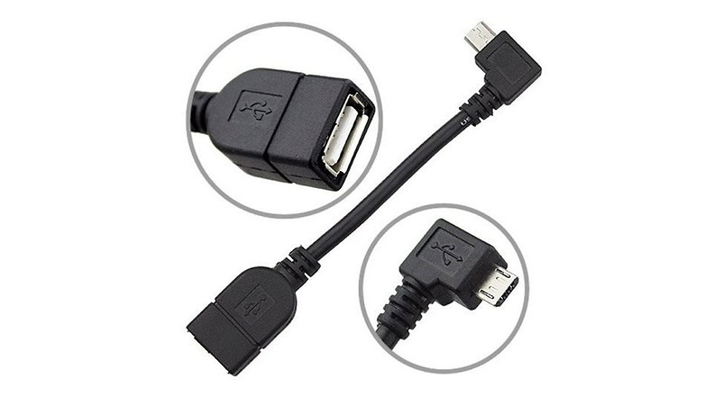 OTG USB گوشی اندروید کابل کیبورد ماوس صفحه کلید هارد