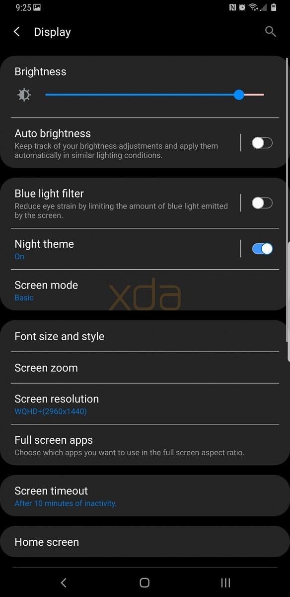 اندروید P اندروید 9 گلکسی اس 9 گلکسی اس 9 پلاس گلکسی نوت 9