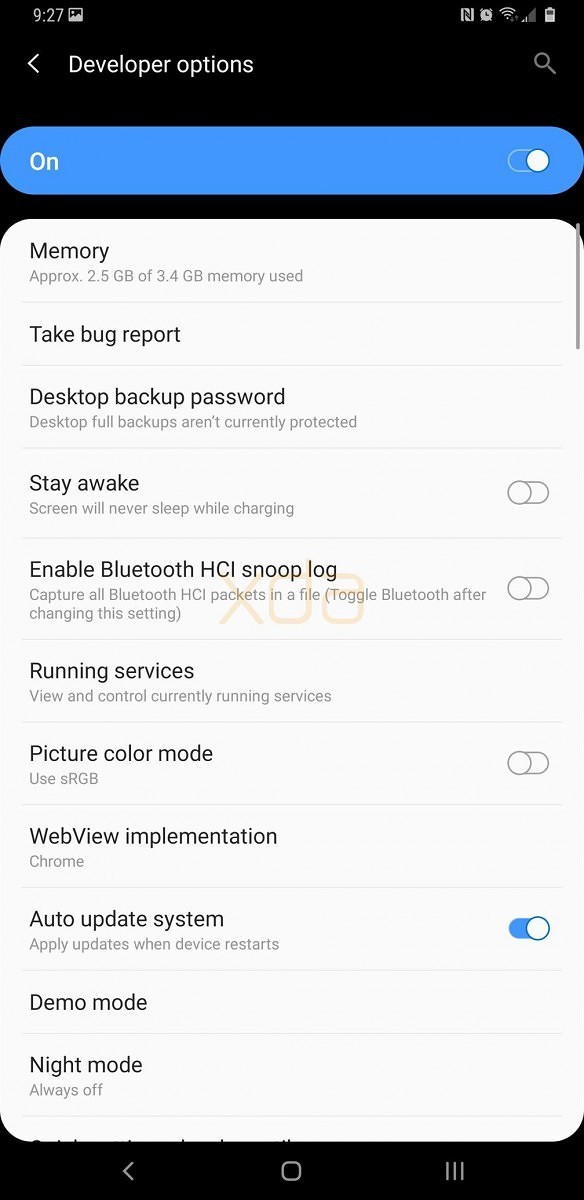 اندروید P اندروید 9 گلکسی اس 9 گلکسی اس 9 پلاس گلکسی نوت 9
