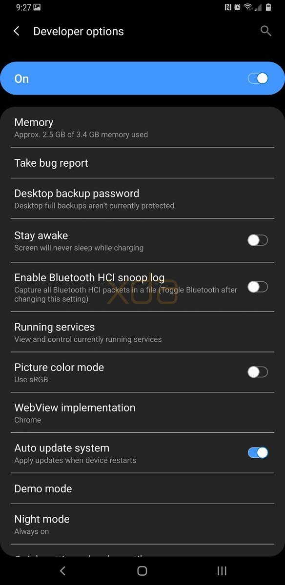 اندروید P اندروید 9 گلکسی اس 9 گلکسی اس 9 پلاس گلکسی نوت 9