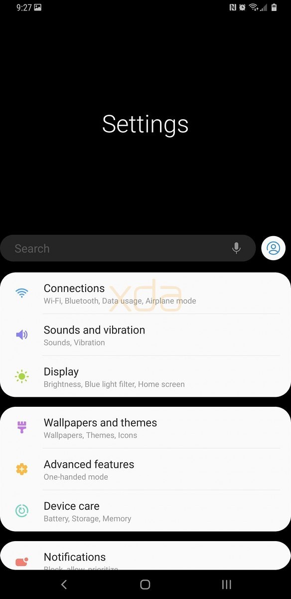 اندروید P اندروید 9 گلکسی اس 9 گلکسی اس 9 پلاس گلکسی نوت 9