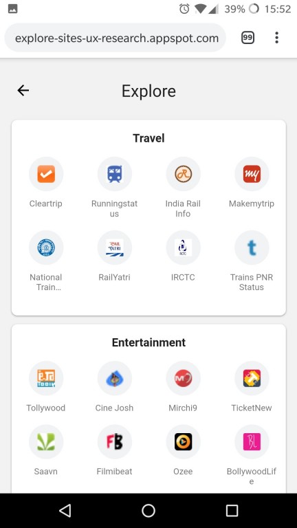 گوگل اندروید گوگل کروم مرورگر