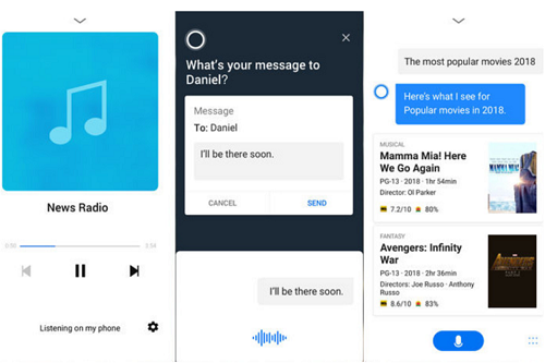 مایکروسافت کورتانا دستیار صوتی هوشمند دستیار صوتی هوشمند مایکروسافت iOS