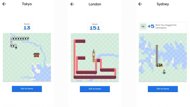 گوگل مپس اندروید iOS دسکتاپ بازی Snake