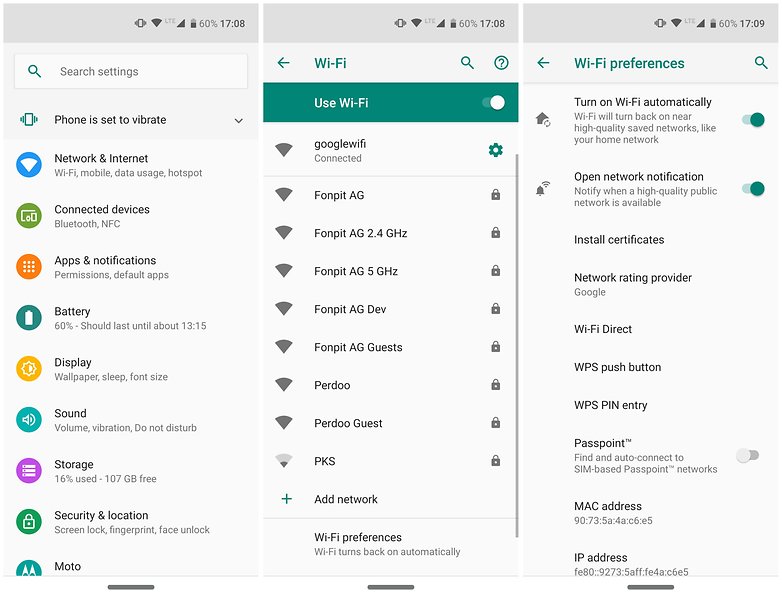 اندروید Wi-Fi Direct وای‌فای