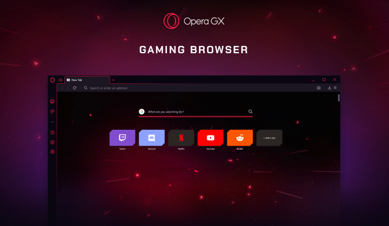 اوپرا مرورگر Opera GX E3