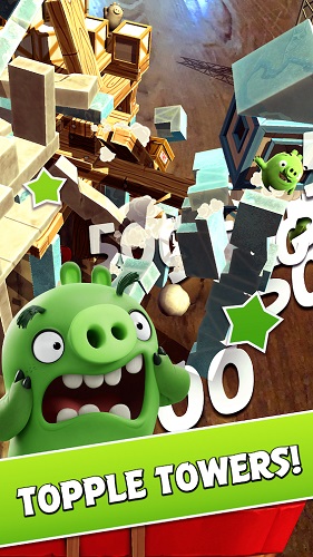 پرندگان خشمگین بازی پرندگان خشمگین Angry Birds AR: Isle of Pigs بازی اندروید بازی iOS