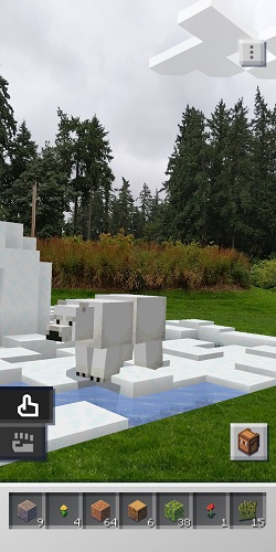 بازی مایکروسافت ماینکرافت ارث Minecraft Earth واقعیت افزوده