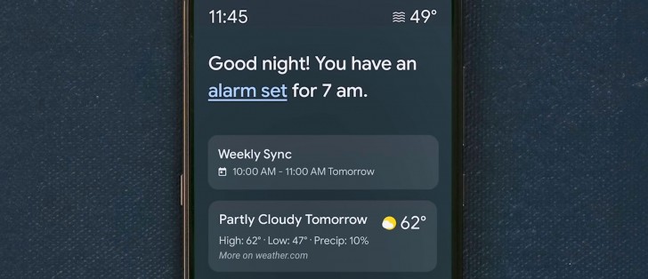 Ambient Mode گوگل گوگل اسیستنت دستیار هوشمند گوگل دستیار صوتی گوگل