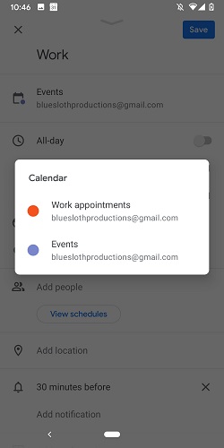 Google Calendar تقویم اندروید گوگل اپلیکیشن