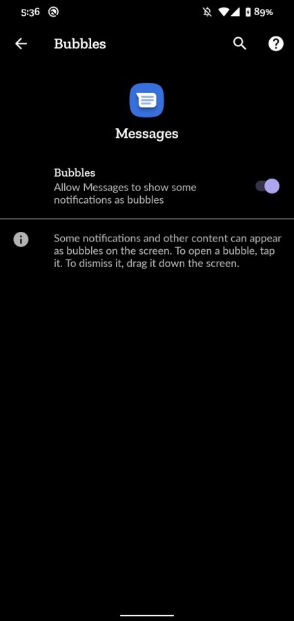 گوگل فیسبوک مسنجر Chat Heads Google Messages اندروید