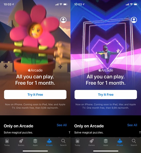 اپل اپاستور اپل آرکید Apple Arcade iOS 13
