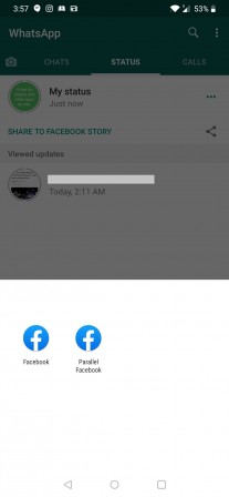 فیسبوک واتساپ استاتوس استوری وضعیت واتساپ