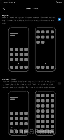 شیائومی MIUI لانچر MIUI رابط کاربری MIUI رابط کاربری شیائومی
