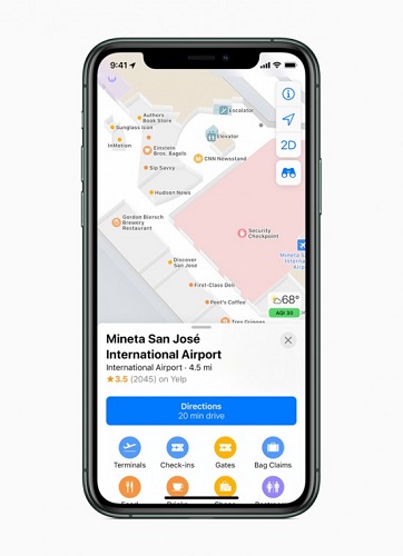 اپل اپل مپس گوگل مپس گوگل نرمافزار مسیریابی اپل