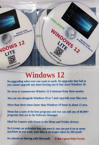 ویندوز ویندوز 12 لایت ویندوز 10 لینوکس سیستم عامل